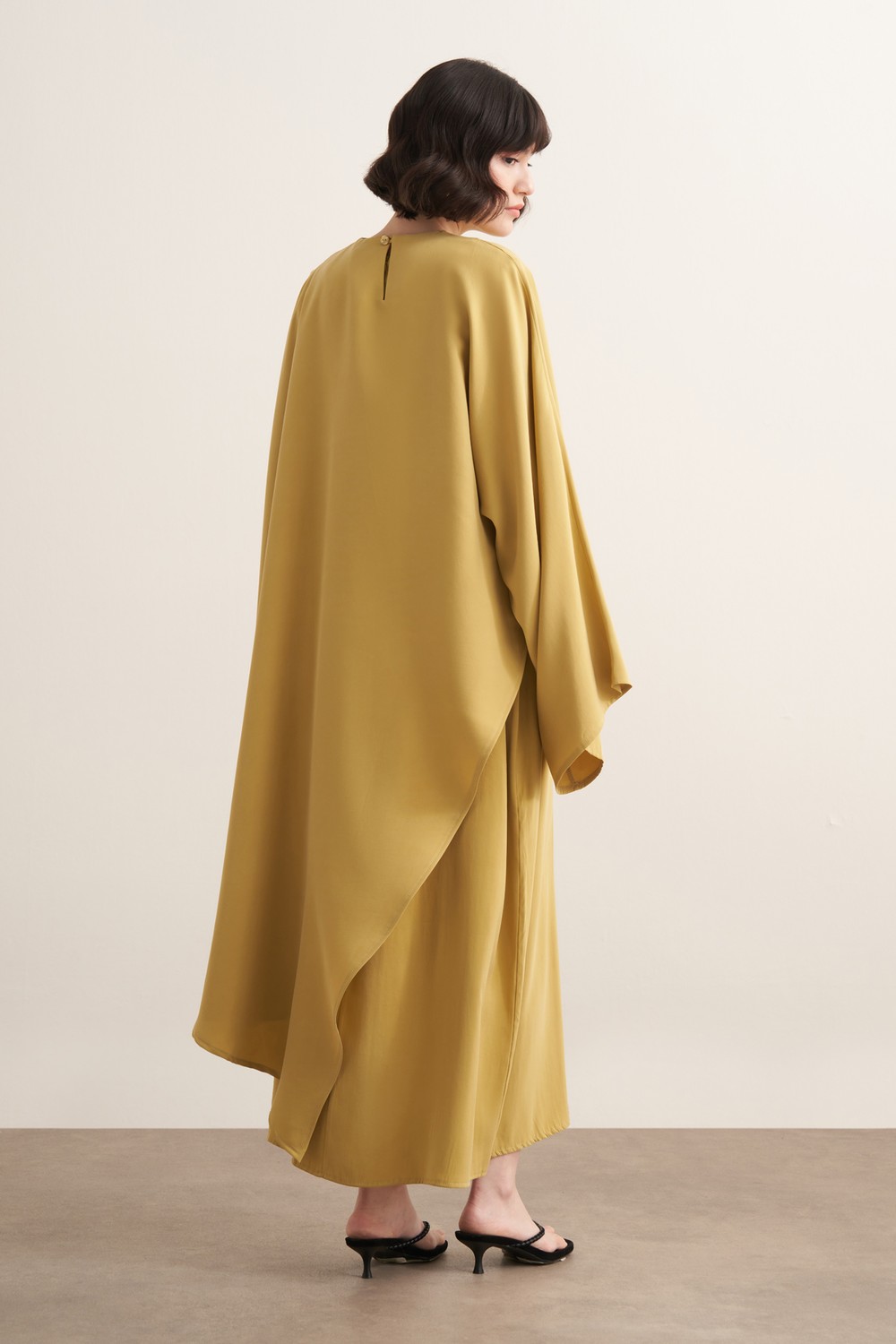 Dhiba Cupra Dress Yellow
