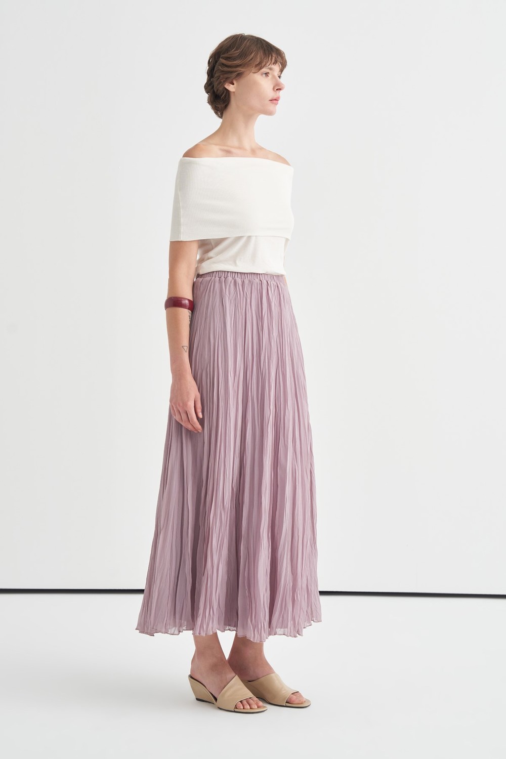 Lilac Else Chiffon Skirt 