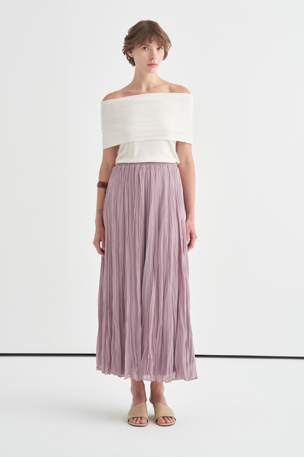 Lilac Else Chiffon Skirt 