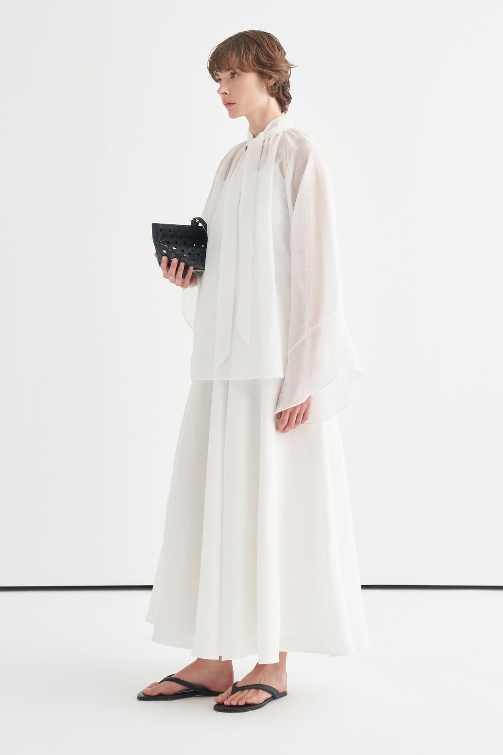 White Fairuz Blouse