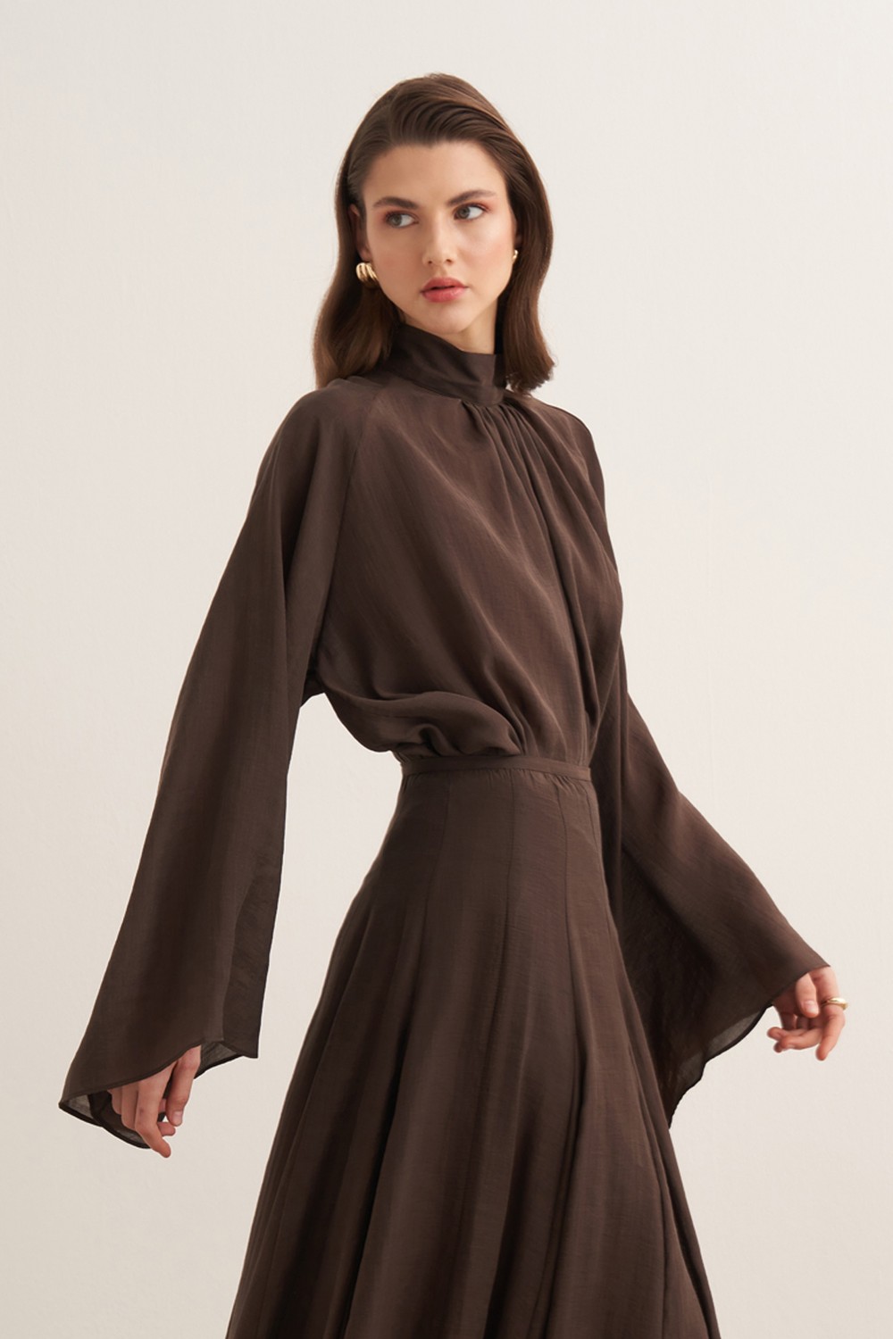 Helena Blouse Brown