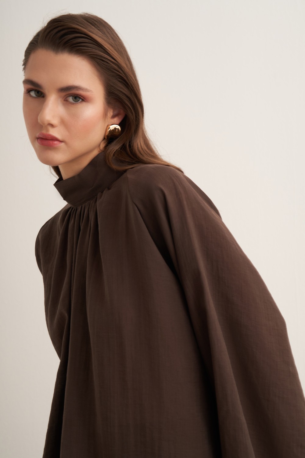 Helena Blouse Brown