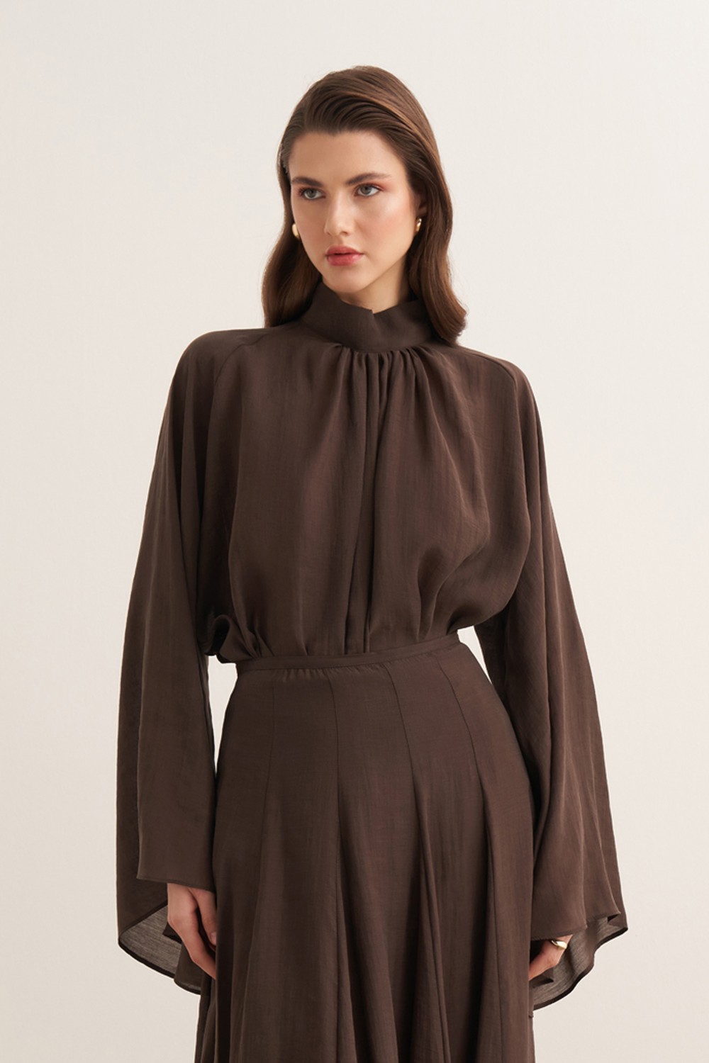 Helena Blouse Brown