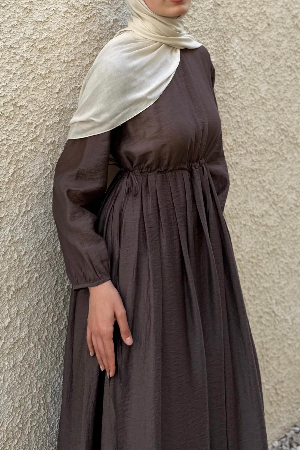 Brown Perla Dress