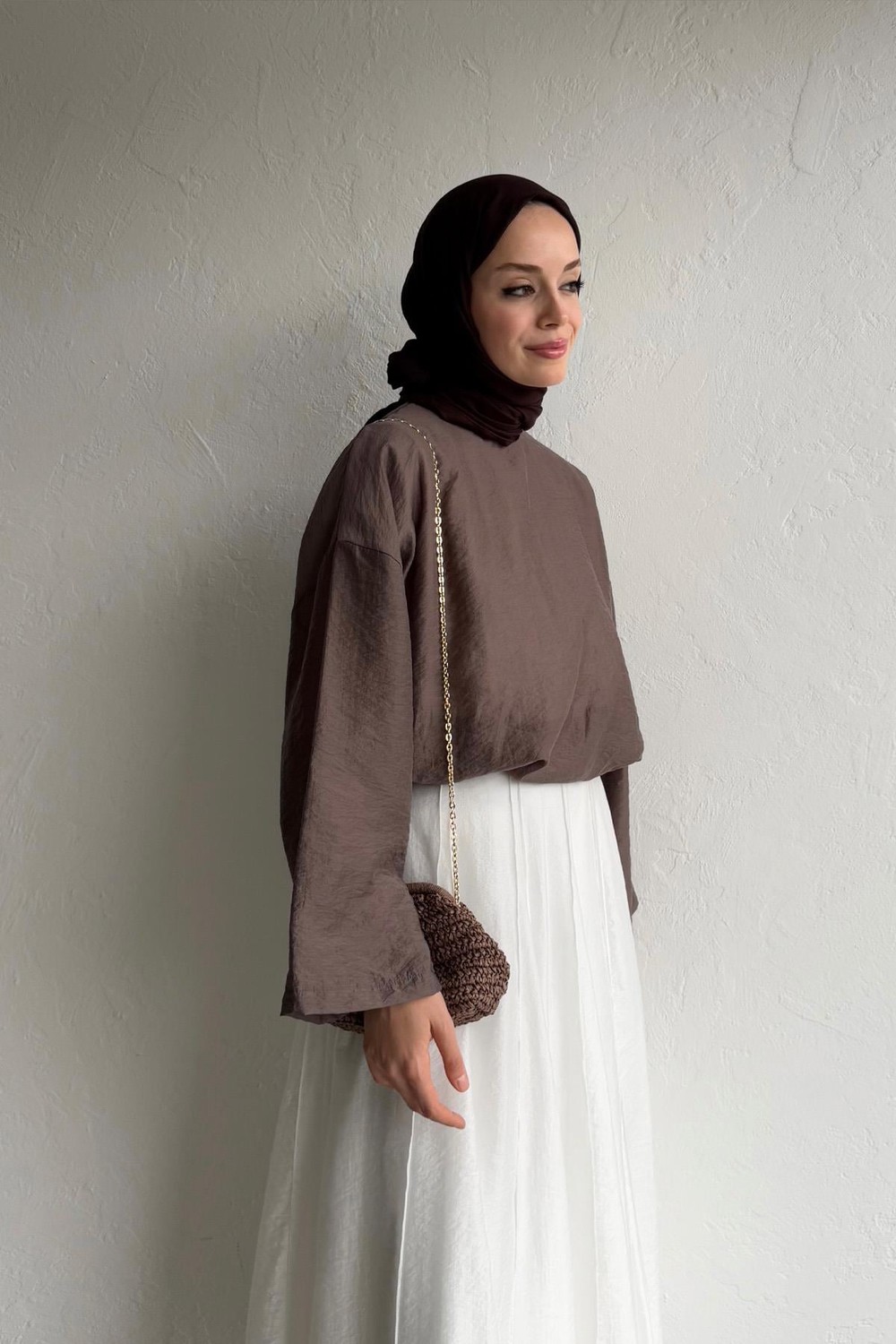 Brown Sora Blouse