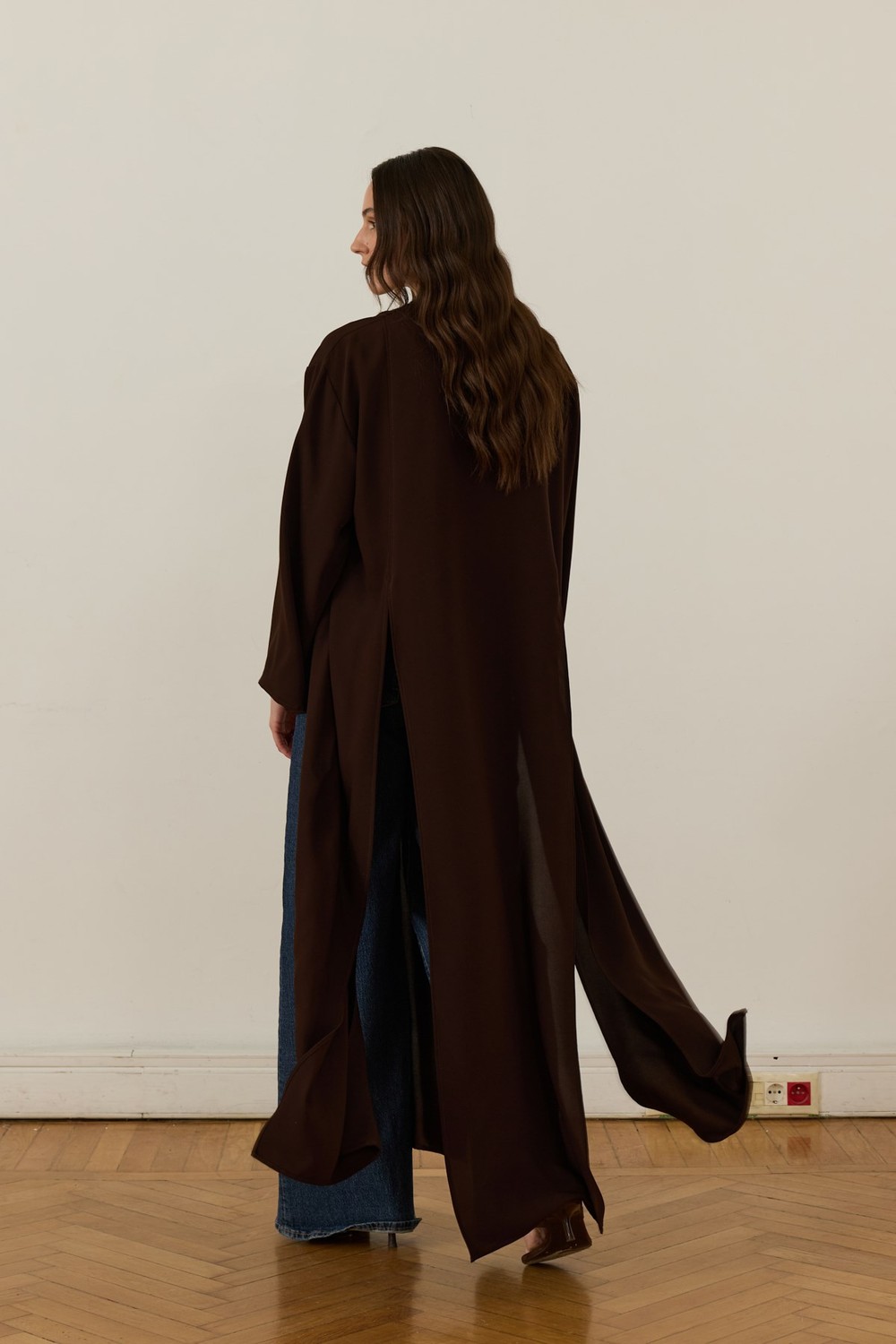 Kheesa Blouse Dark Brown