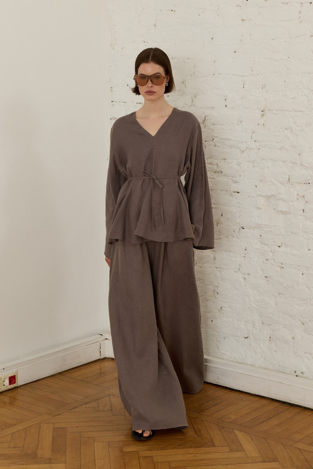Anthracite Layal Blouse 