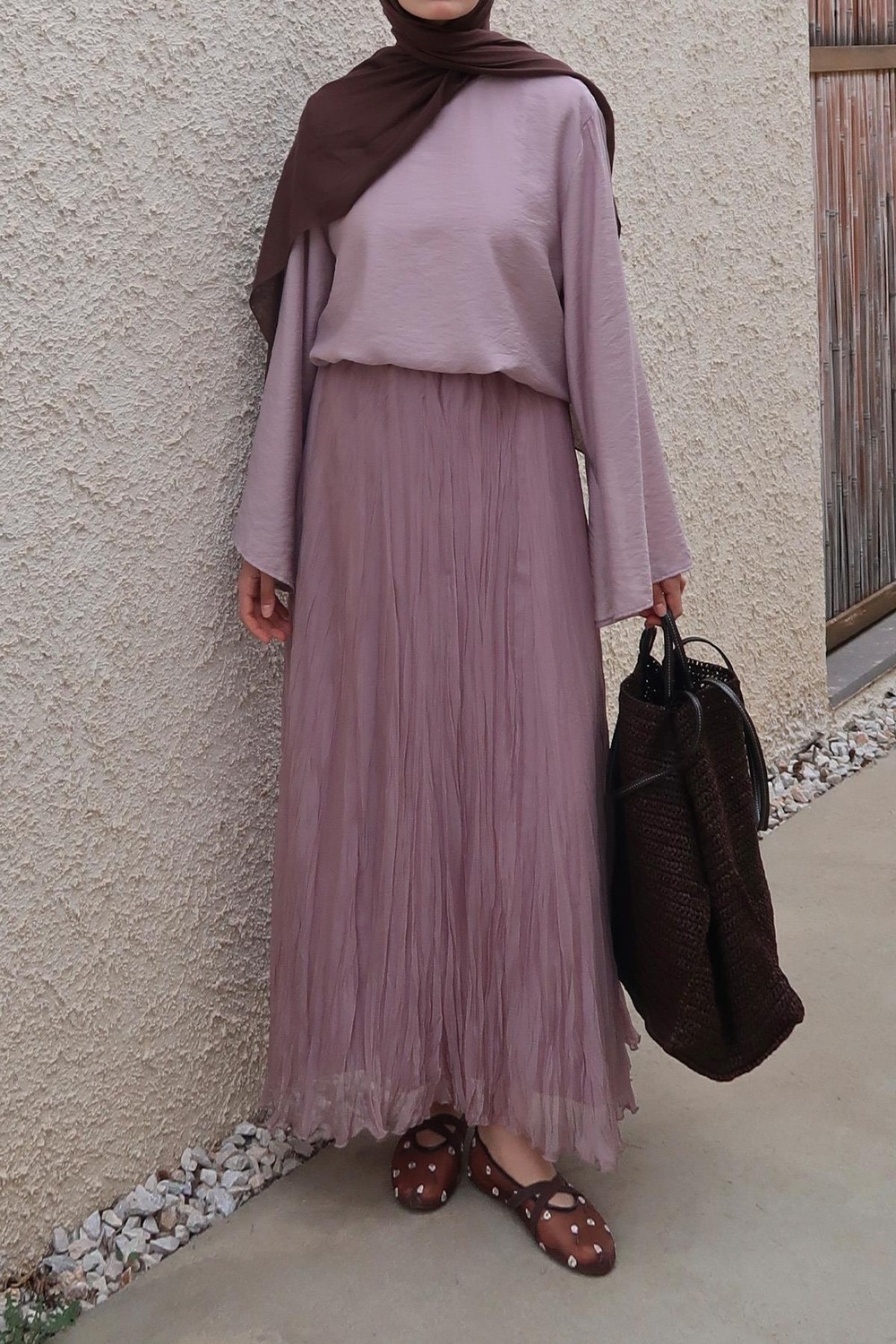 Lilac Else Chiffon Skirt 