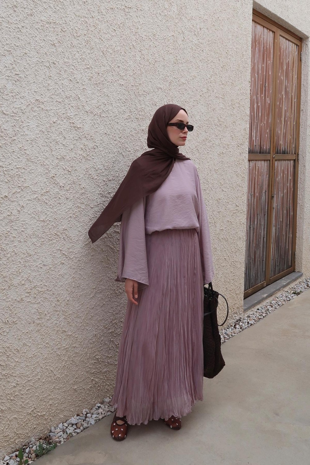 Lilac Else Chiffon Skirt 