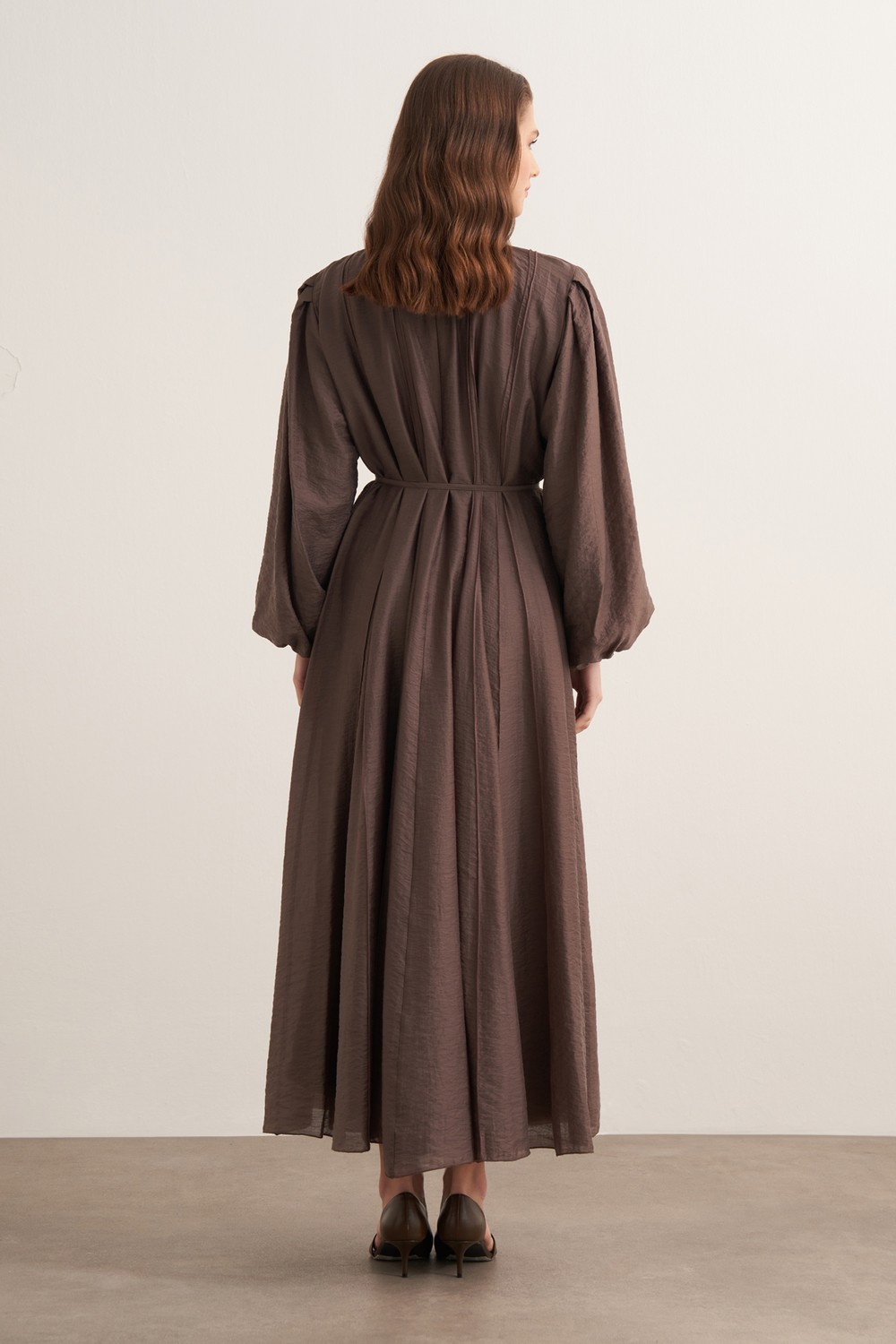 Monroe Dress Brown