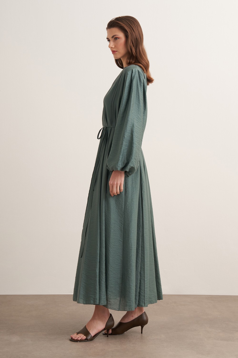 Monroe Dress Petrol