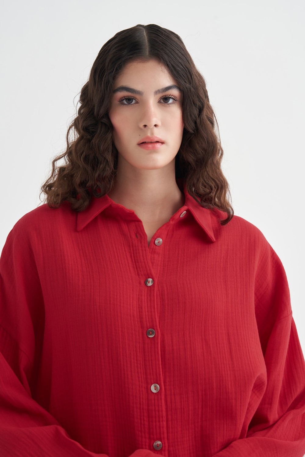 Red Napoli Muslin Set 