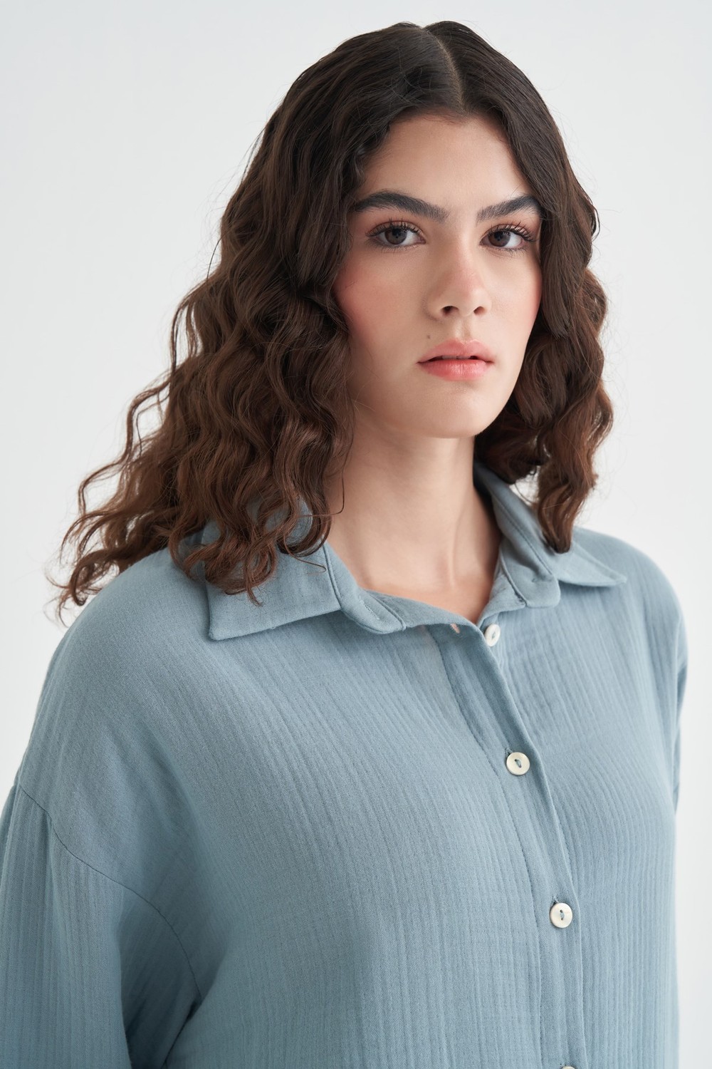 Turquoise Napoli Muslin Set 