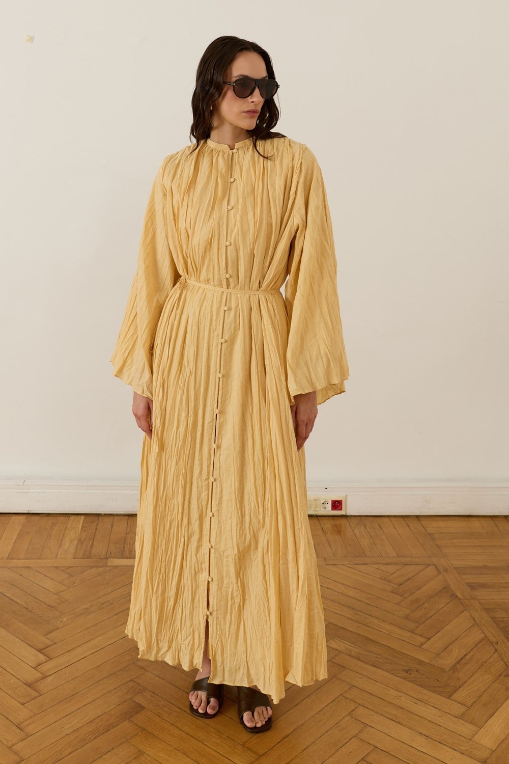 Noemi Crush Vual Elbise Butter