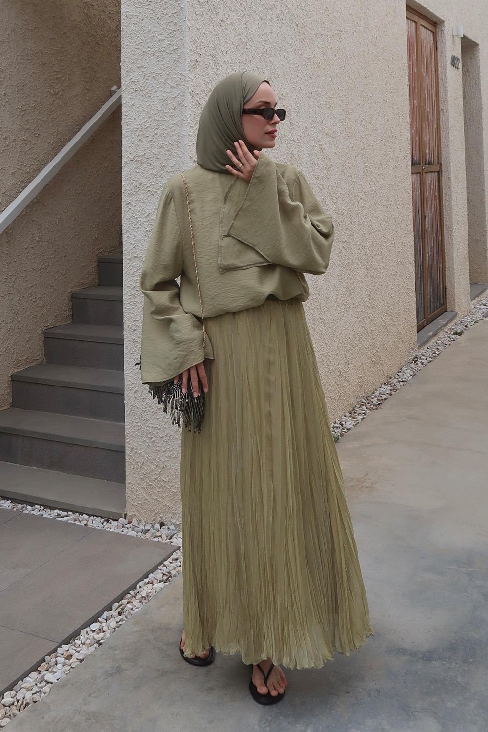 Green Lily Blouse