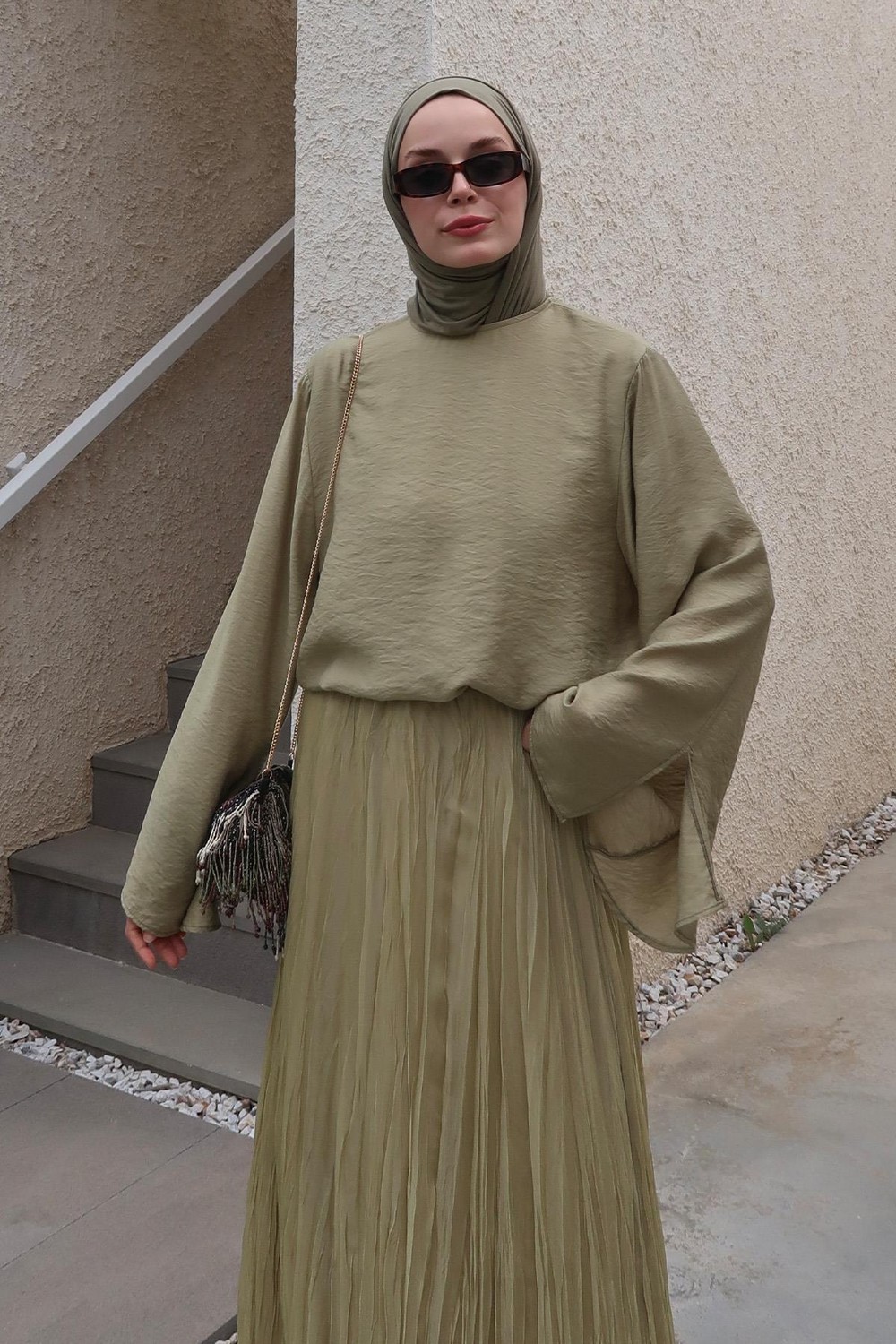 Green Lily Blouse