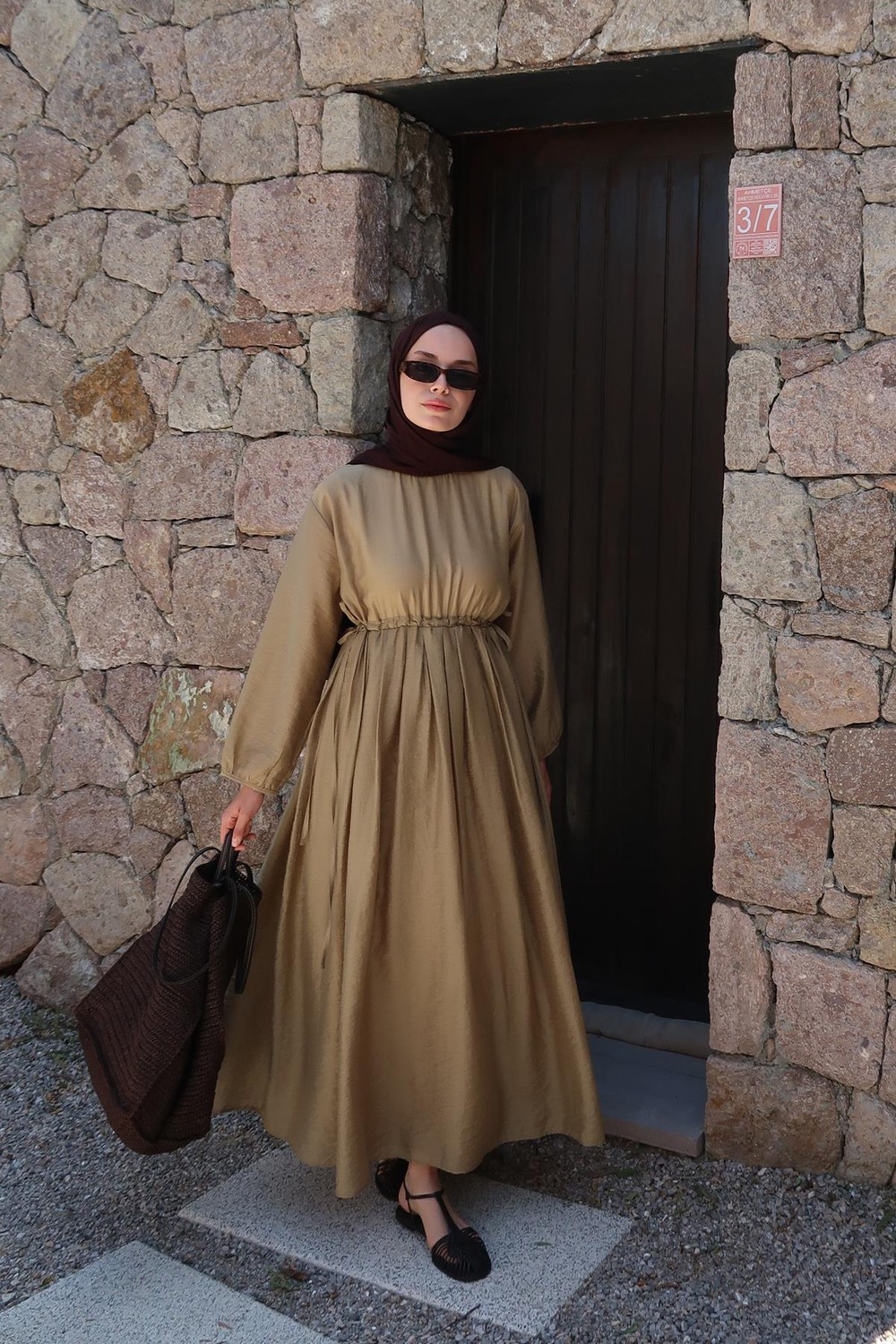 Olive Perla Dress