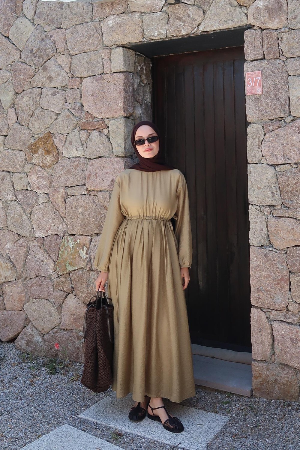 Olive Perla Dress