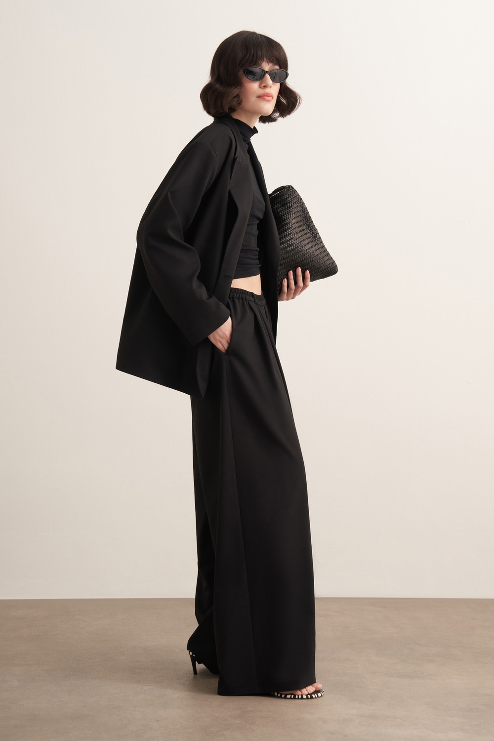 Samra Blazer Ceket Siyah