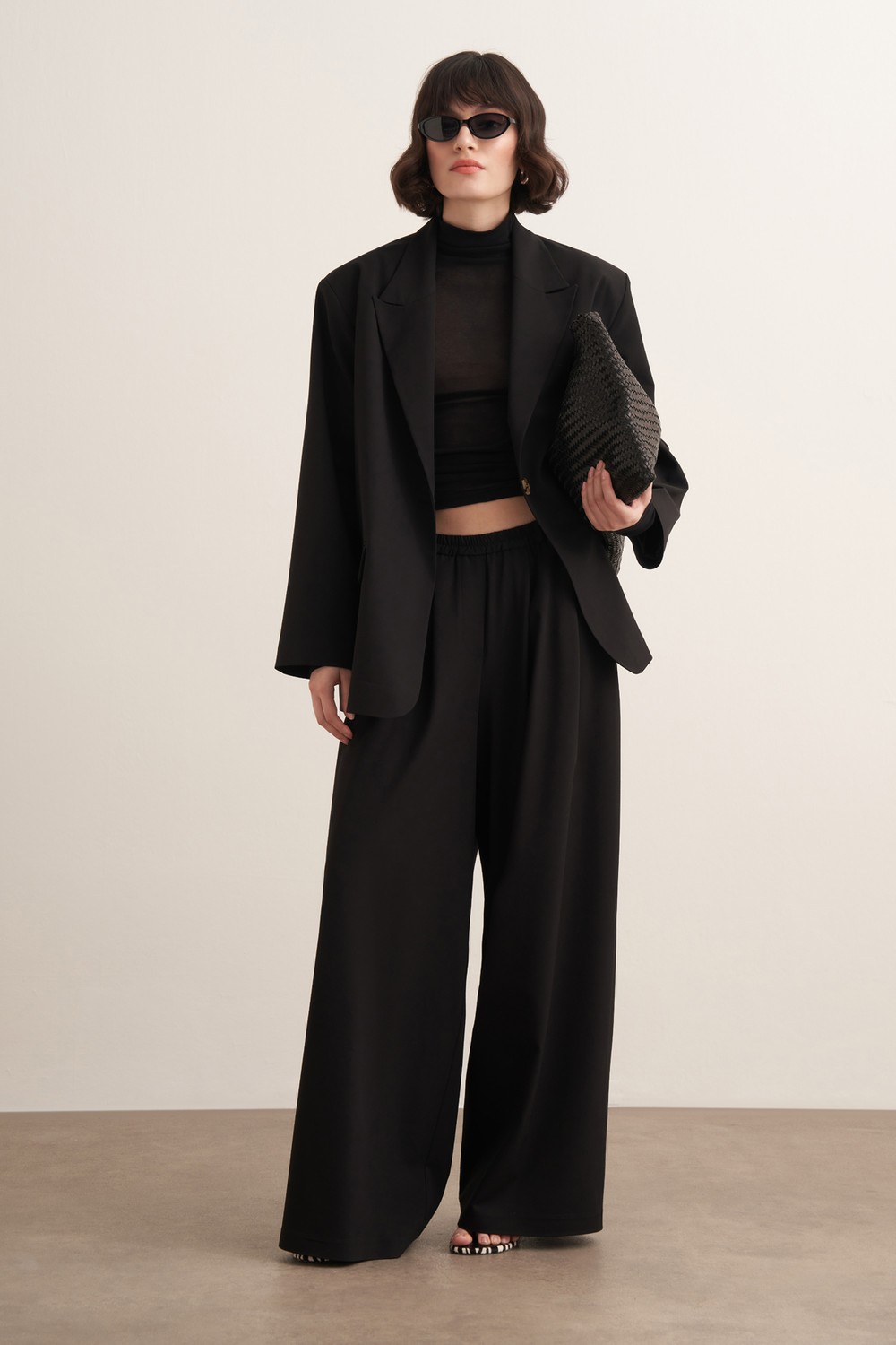 Samra Blazer Ceket Siyah