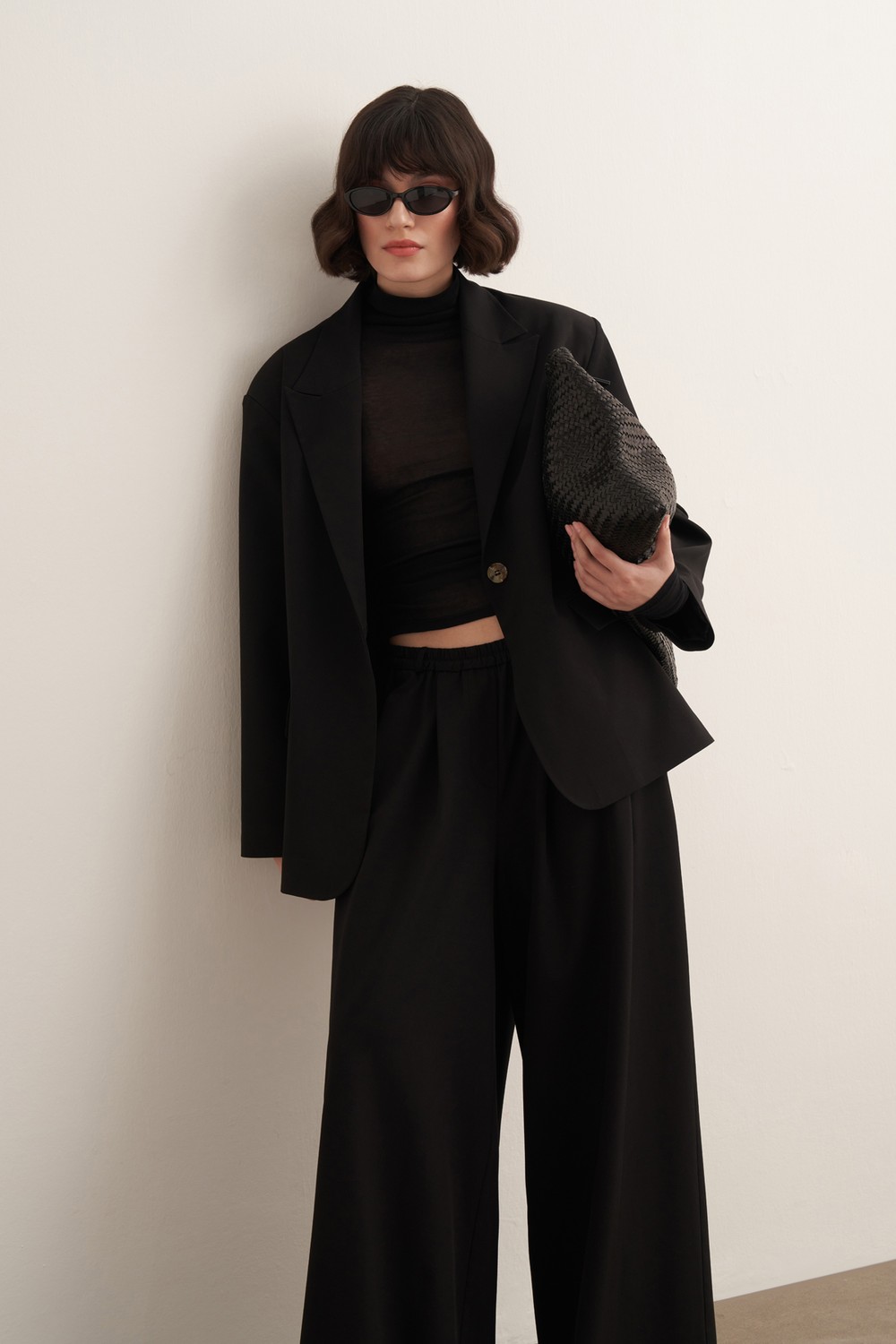 Samra Blazer Ceket Siyah