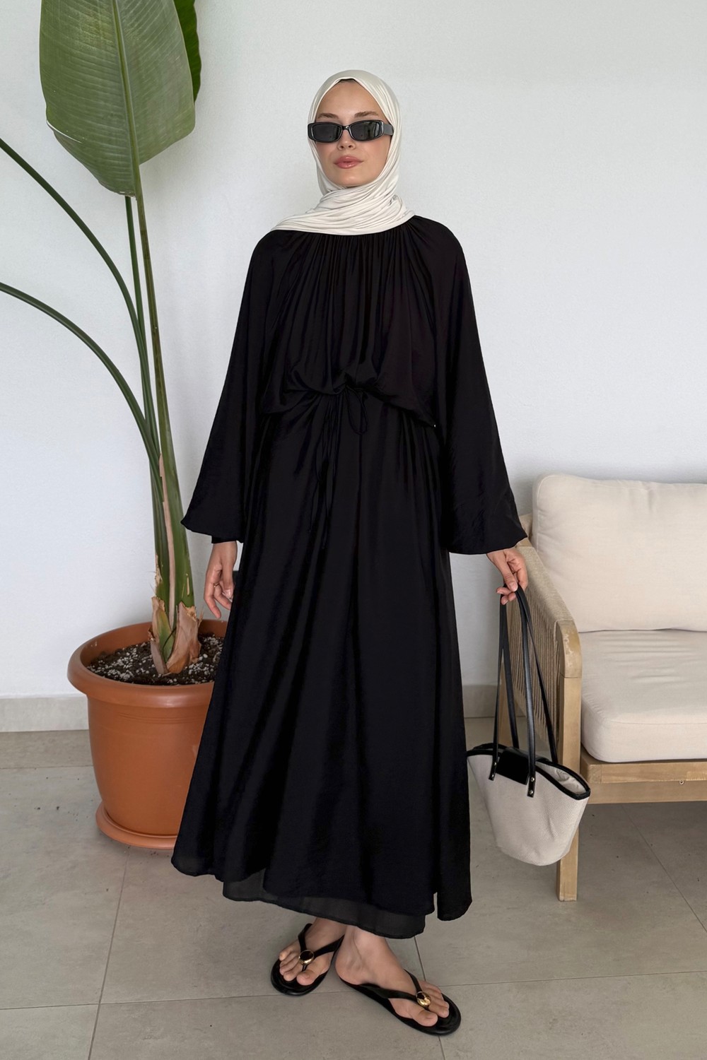 Black Fiore Dress