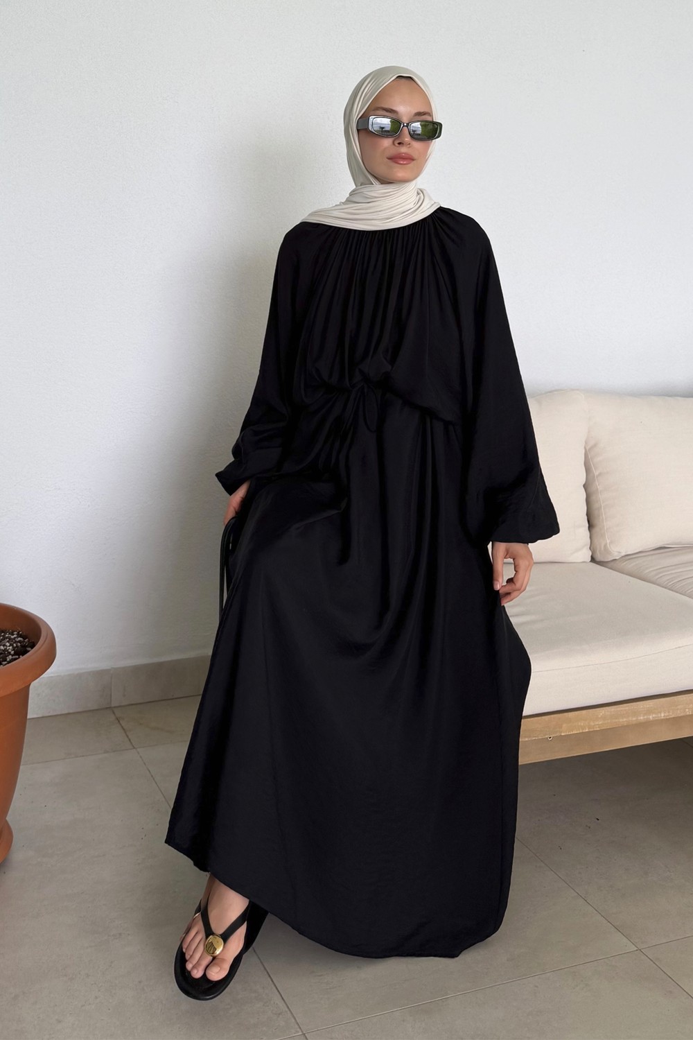 Black Fiore Dress