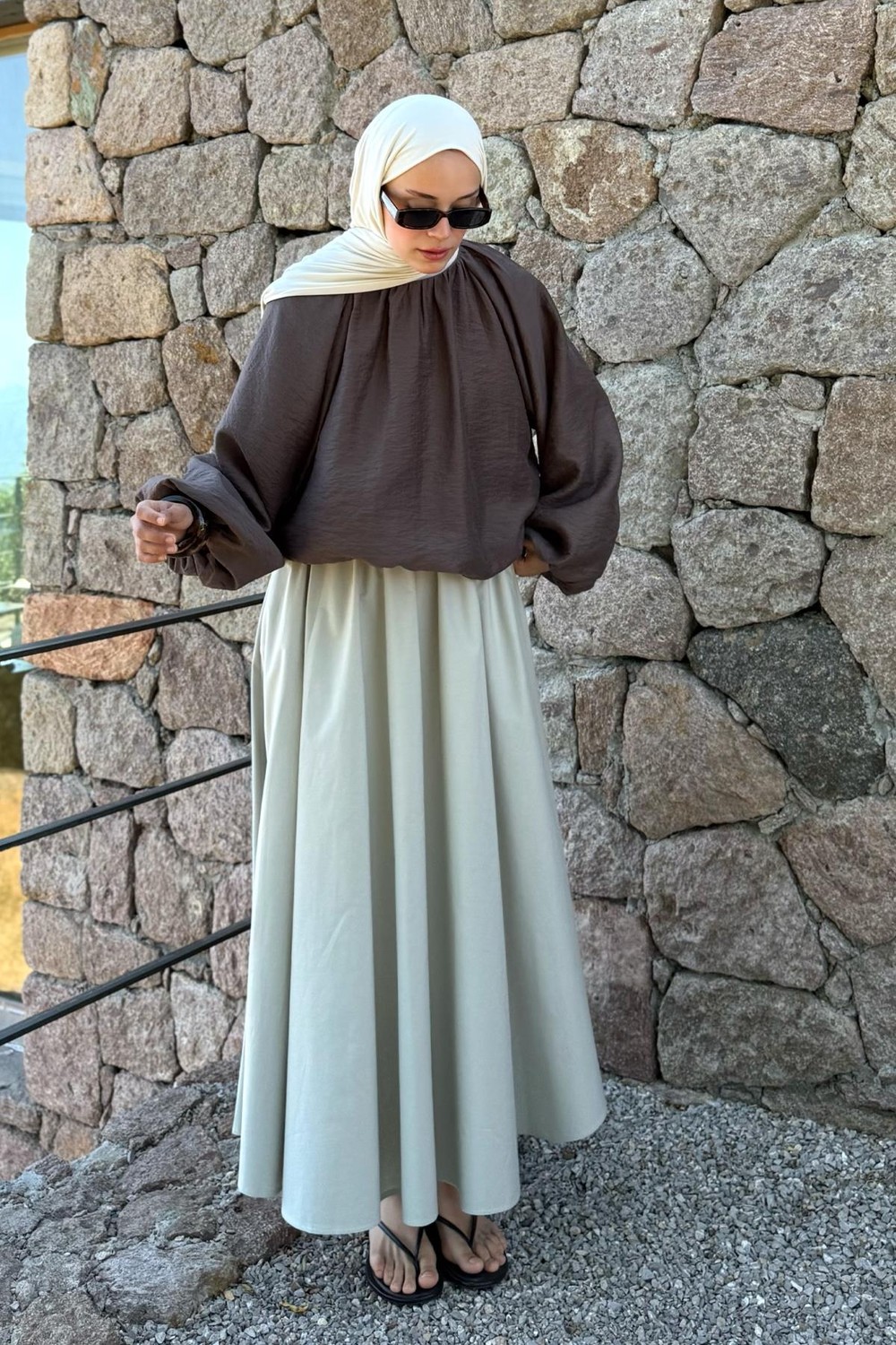 Soft Green Lina Skirt 