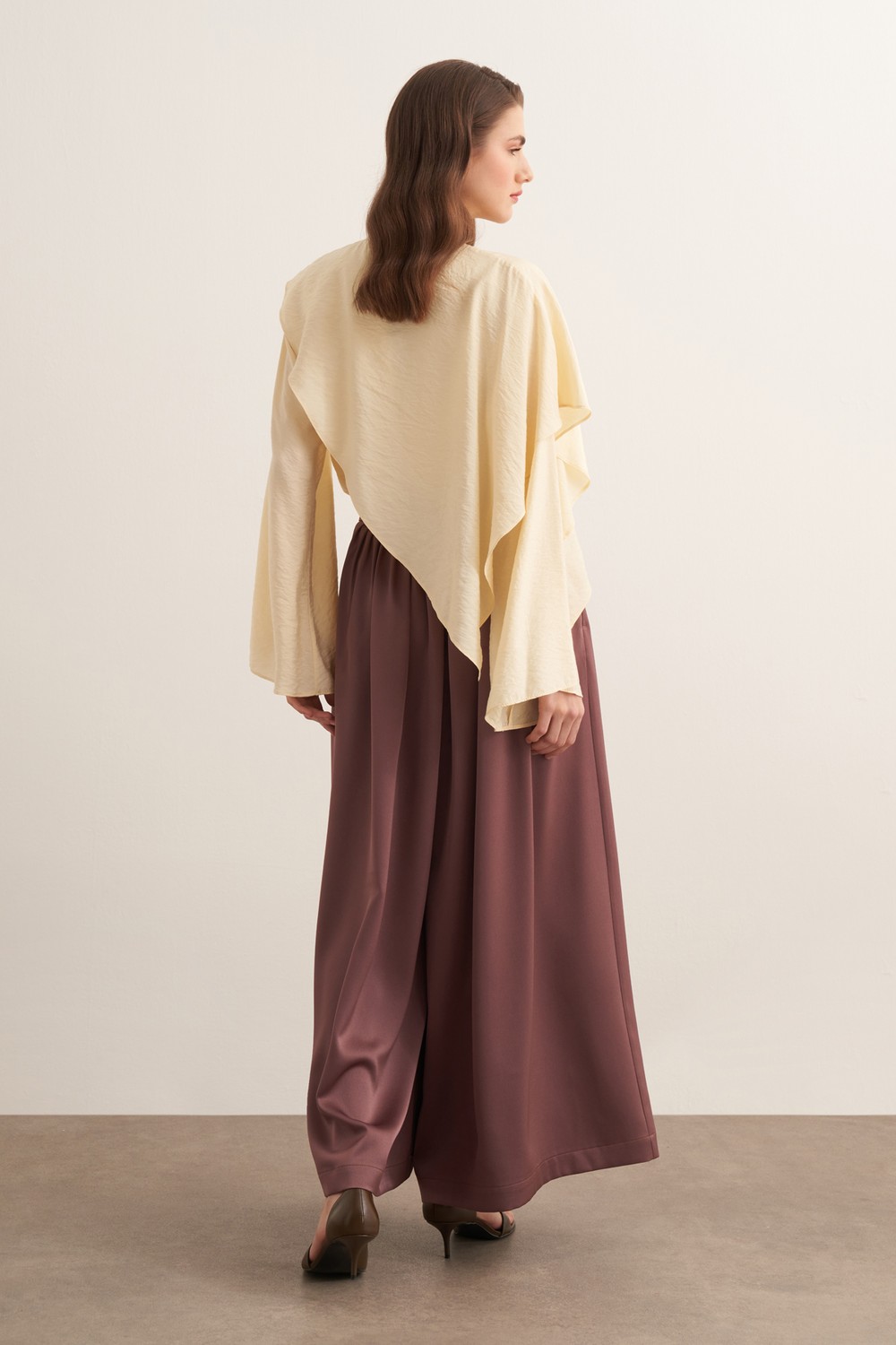 Soraya Pelerin Efektli Bluz Butter