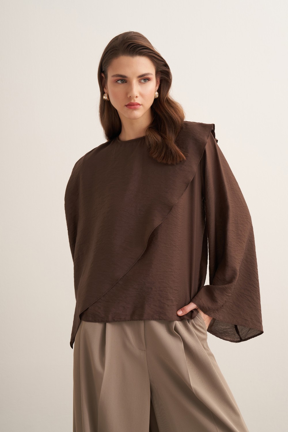 Soraya Blouse Brown