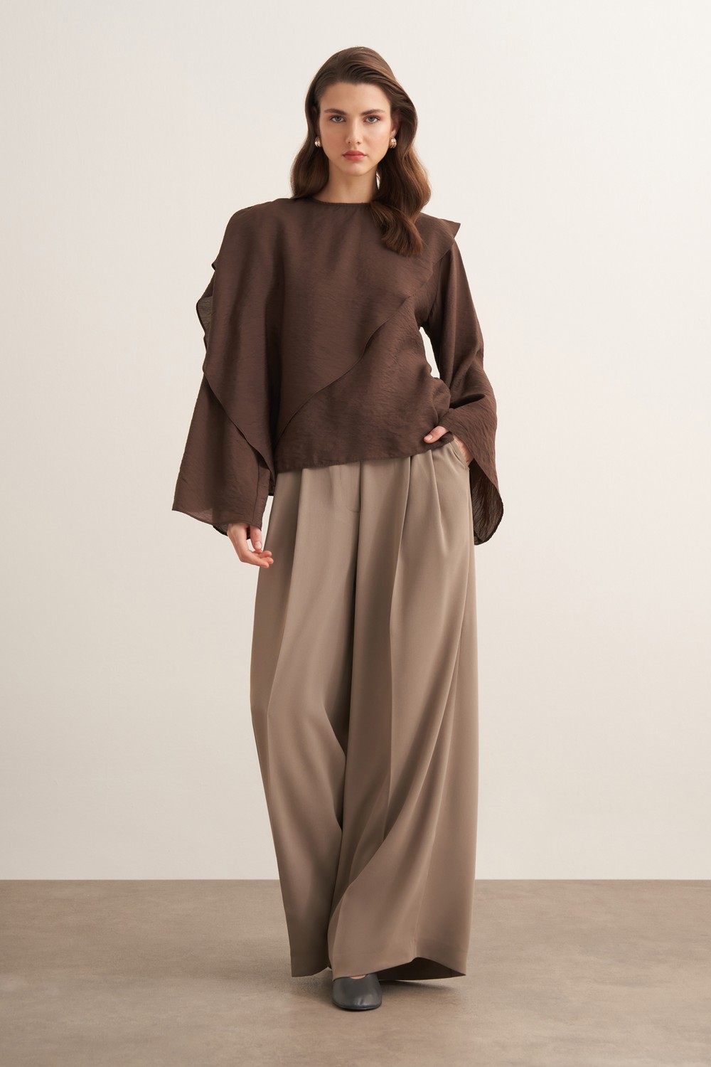 Soraya Blouse Brown
