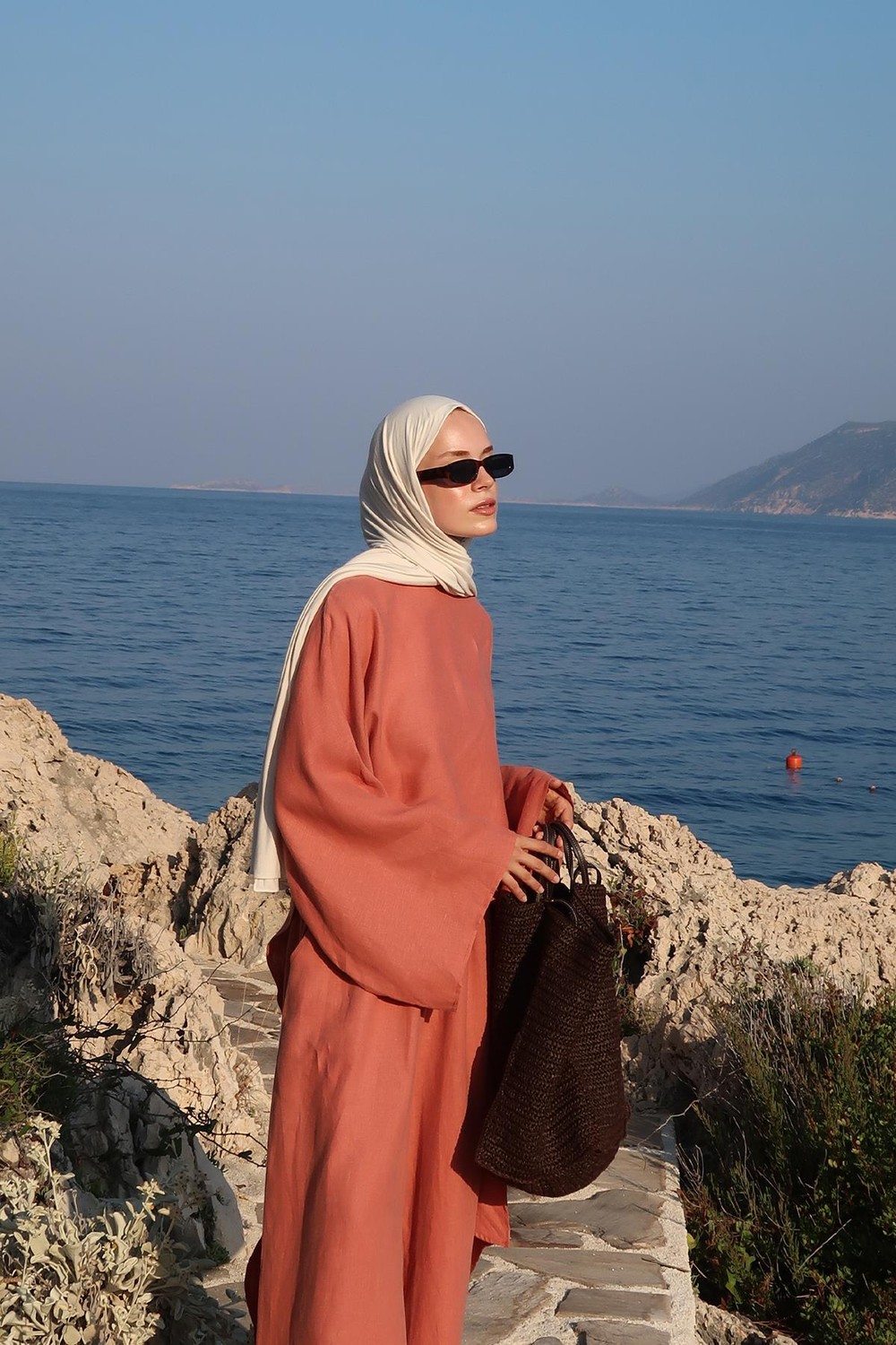 Terracotta Nasma Blouse