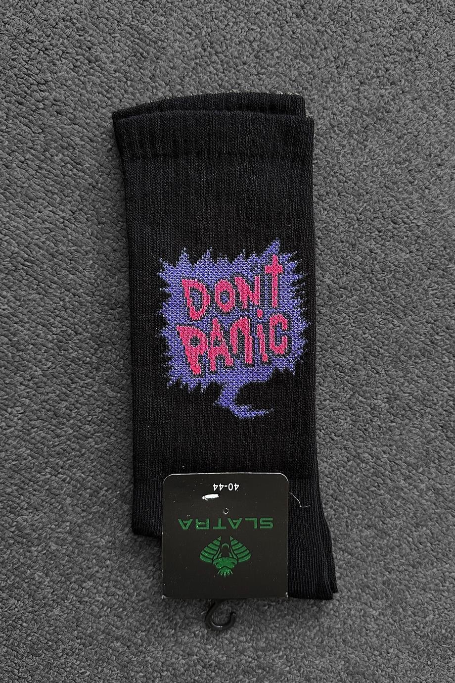 Beyaz Dont Panic Çorap