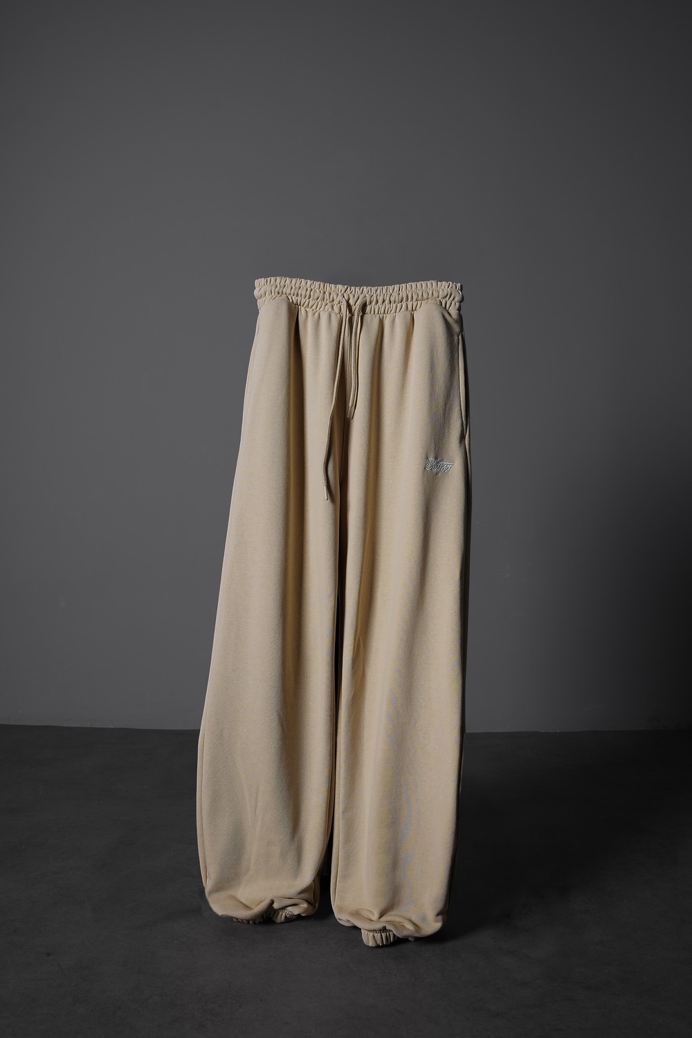 Erkek Bej Basic Jogger Eşofman