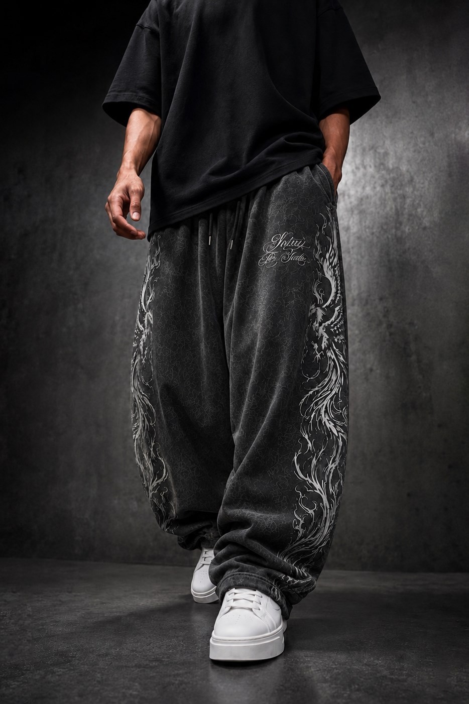 Erkek Füme TTS Studio Baggy Eşofman