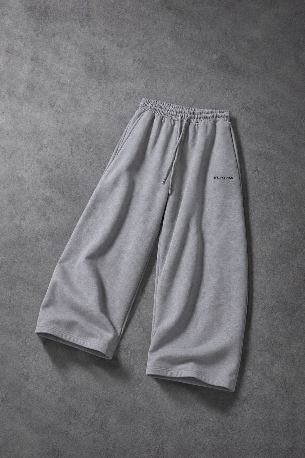 Erkek Gri Basic Baggy Eşofman