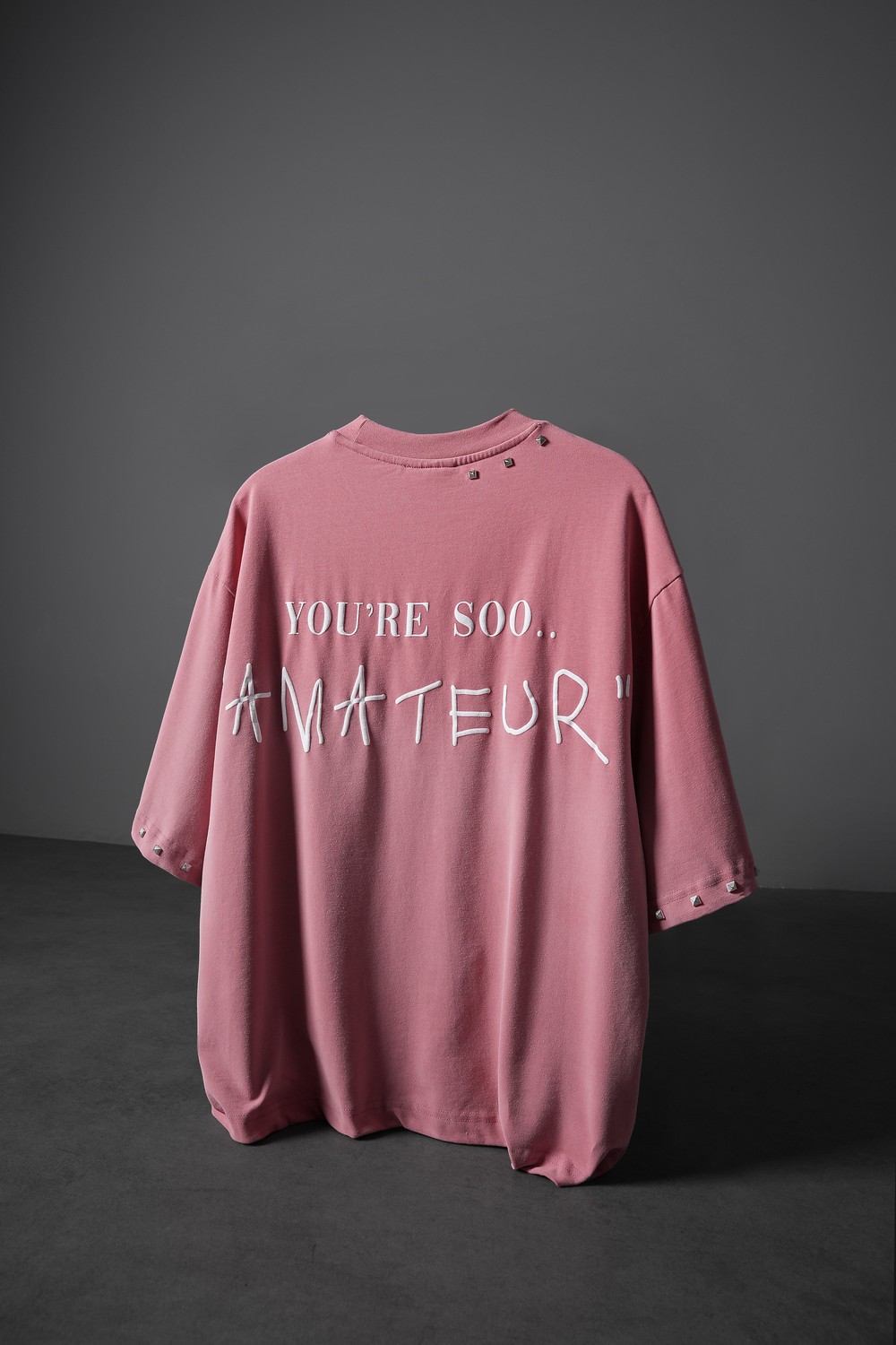 Erkek Gül Kurusu Amateur Spreyli Boxy Fit Tshirt