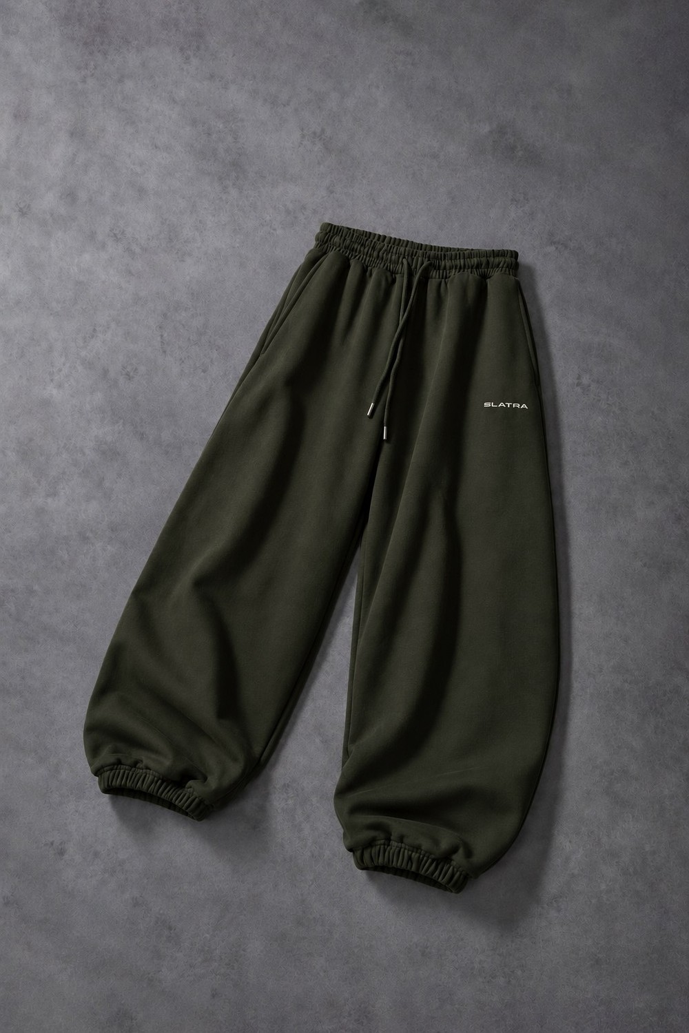 Erkek Haki Basic Jogger Eşofman