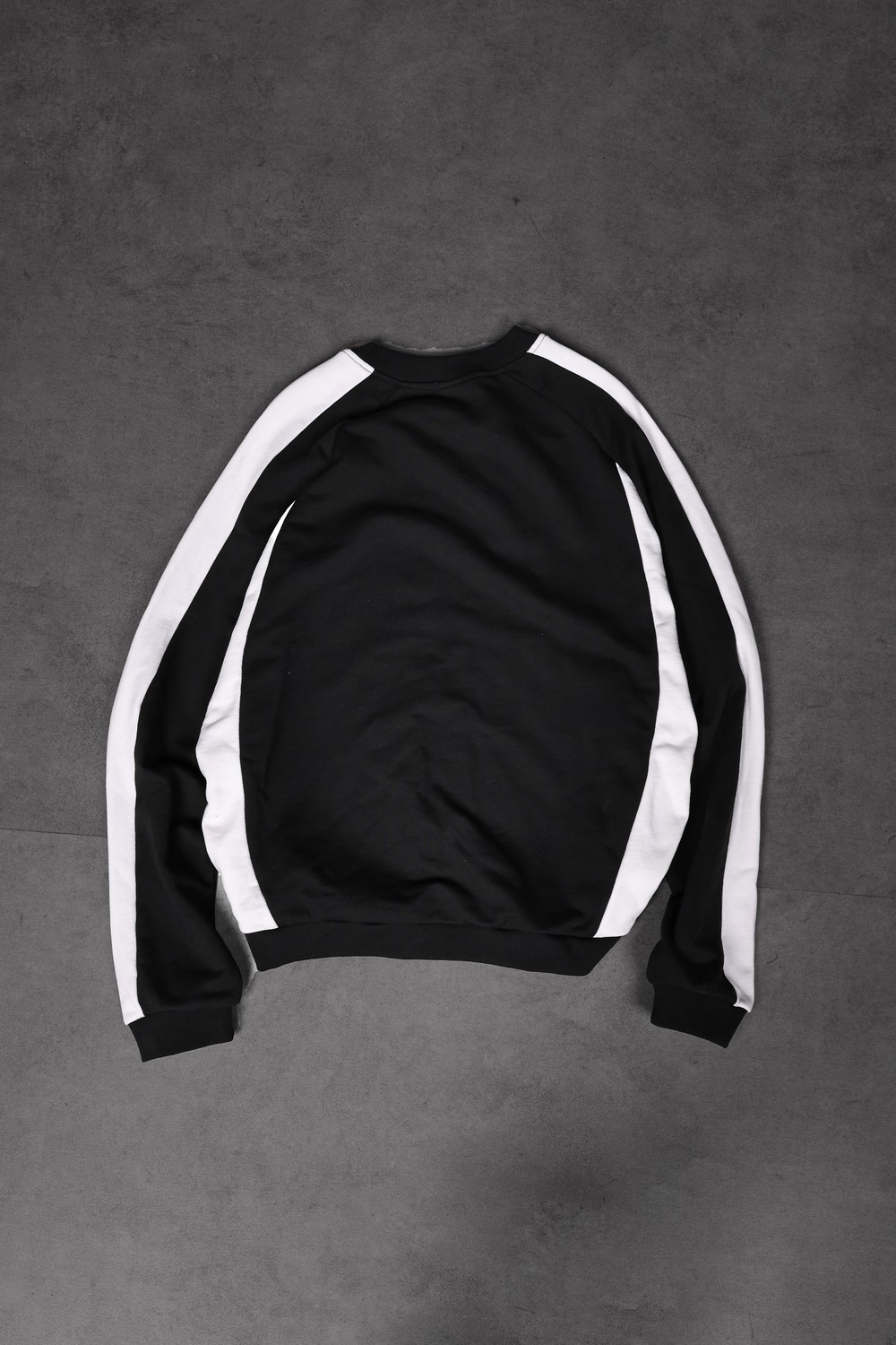 Erkek Siyah Reach Baskılı Oversize Sweatshirt