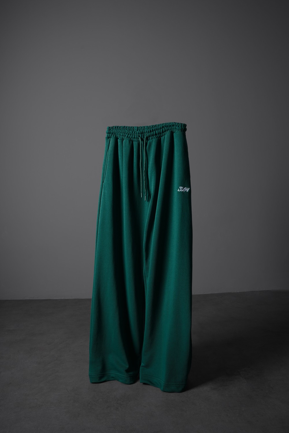 Erkek Slatra Yeşili Basic Baggy Eşofman