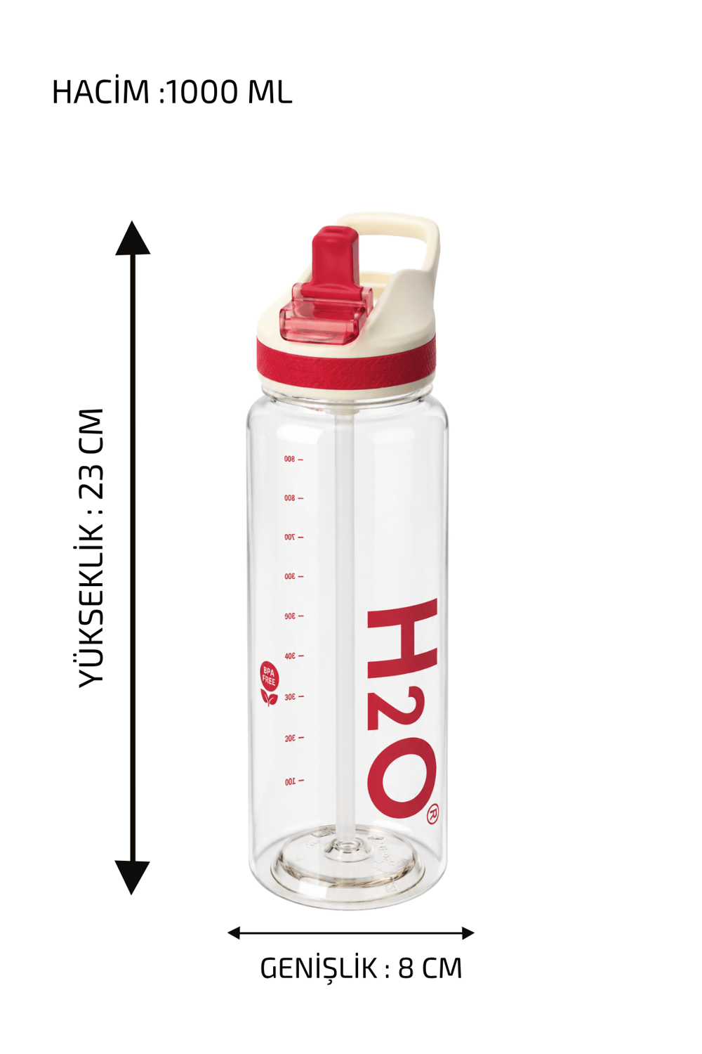 H2O Tritan Matara 1 L 