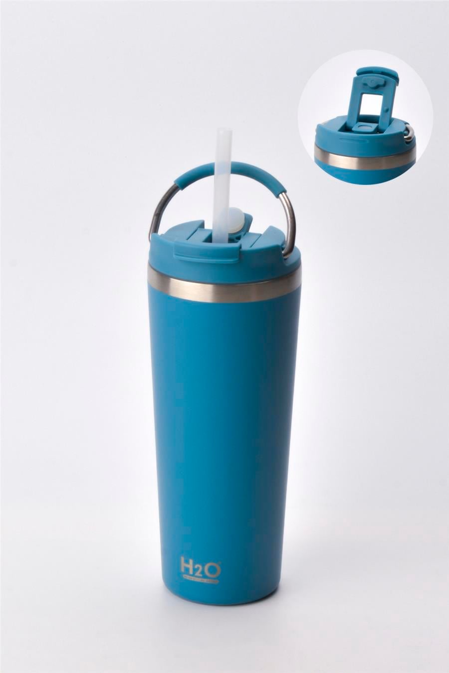 Termos Pipetli Kupa * Mavi 660 ML.