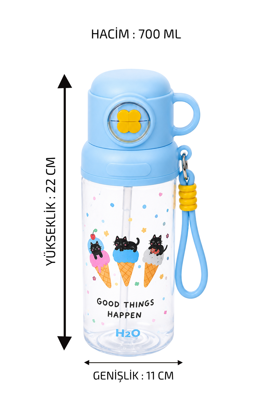 Polikarbon Matara - Sevimli Canavarlar* 700 ML