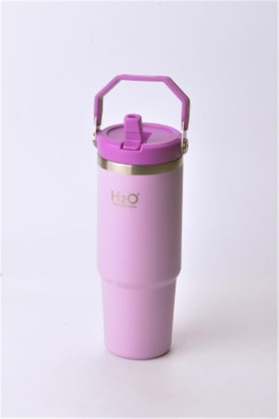 Termos Kupa Pipetli * 900 ml * Mor