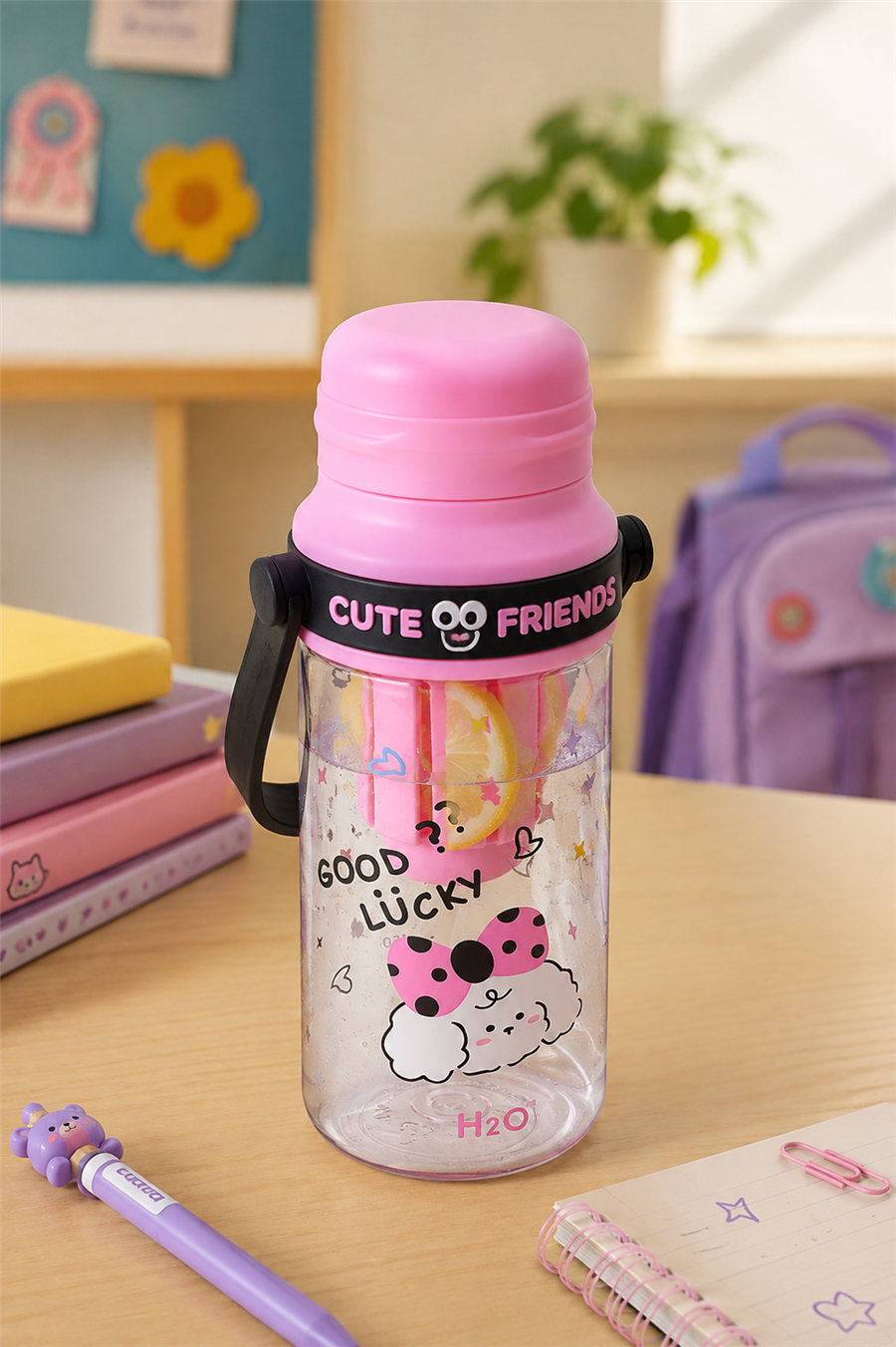 Polikarbon Matara - Sevimli Hayvanlar * 750 ML