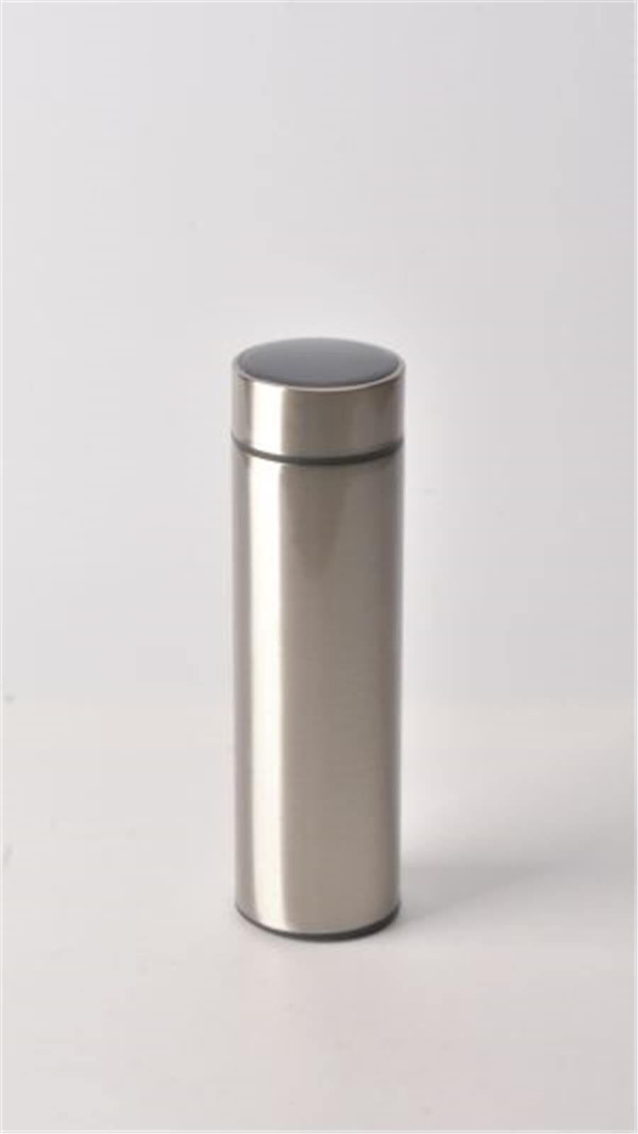 Led Dereceli Termos Matara * 450 ml * Gümüs