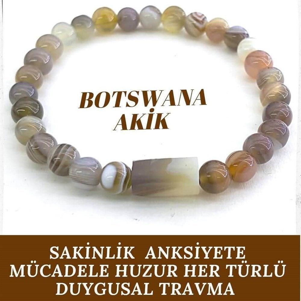 BOTSWANA AKİK SAKİNLİK ANKSİYETE  HUZUR HER TÜRLÜ DUYGUSAL TRAVMA BİLEKLİK