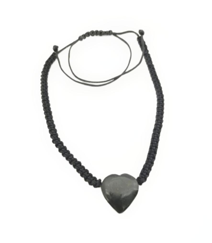 SHUNGİTE SUNGİT GİZEMLİ DOĞALTAŞ KOLYE (6 mm) RADYASYONDAN EMF KORUNMA FİZİKSEL GÜÇ YÜKSEK BİLİNÇ 