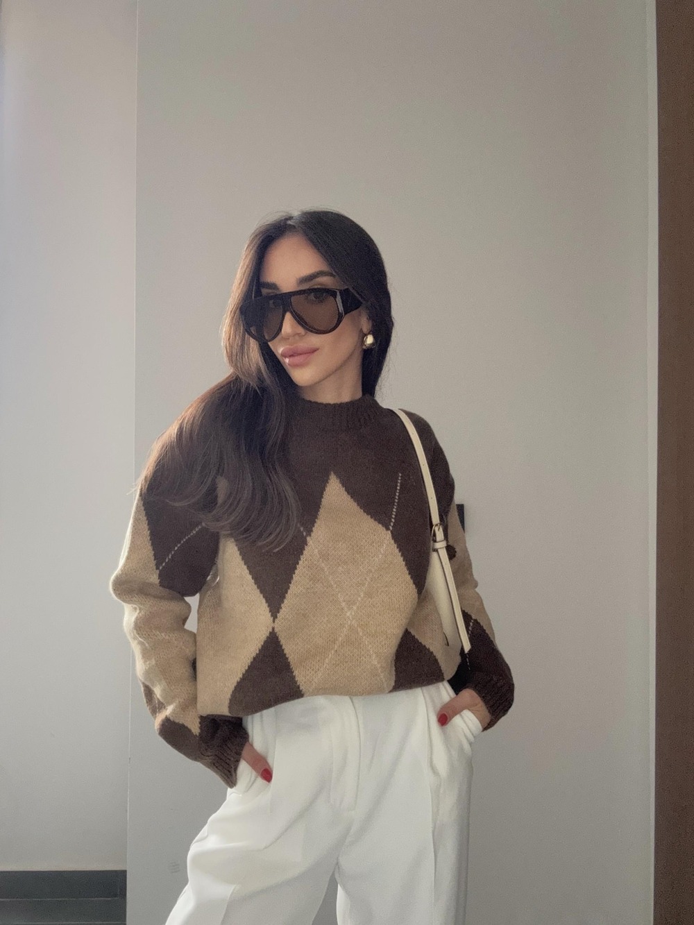 Baklava Desenli Kazak