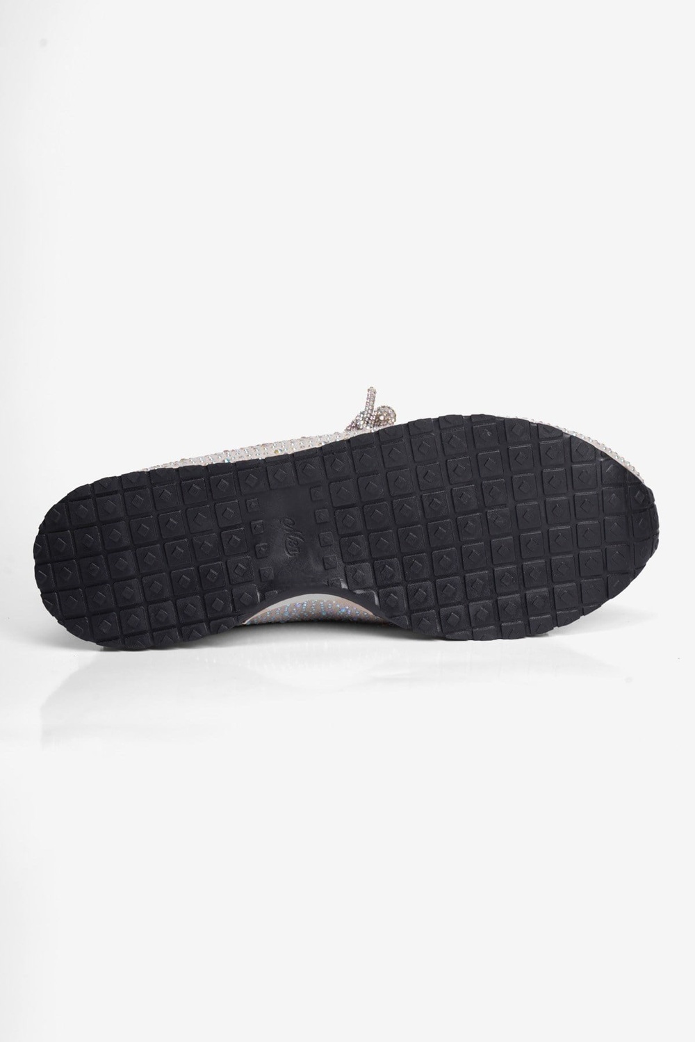 Kadın Süet Sneaker Taşlı Bağcıklı Mely Bej